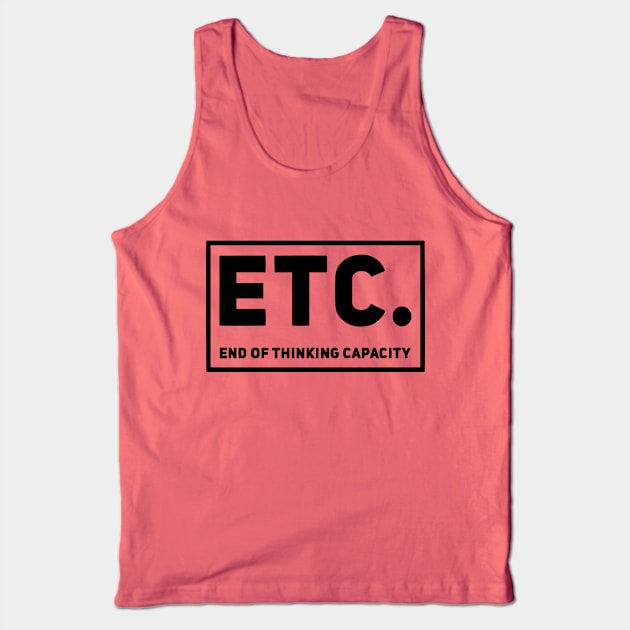 ETC. Tank Top by Afe